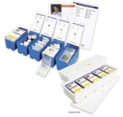 Pouch Porter medication dispensing system by nurses in long term care
