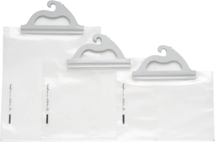 Image to show the various sizes of Monaco bags available